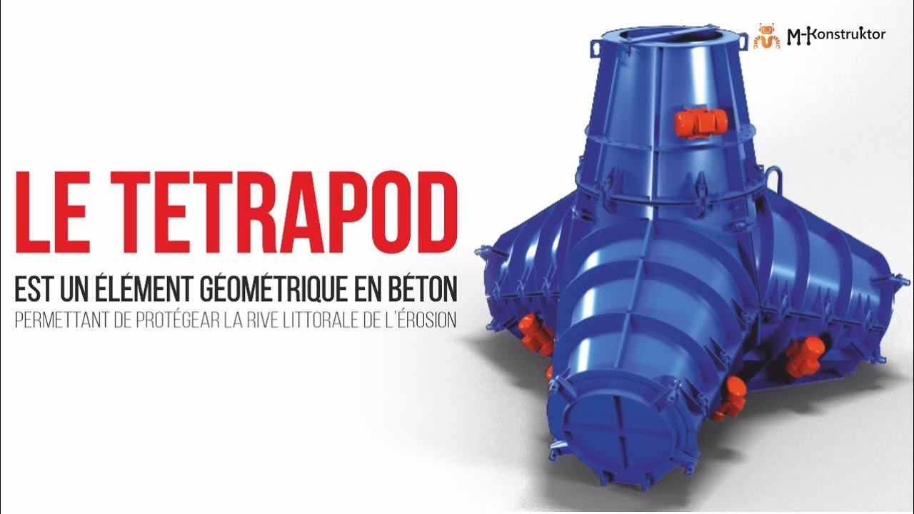 TETRAPODES : DU DESSIN TECHNIQUE A LA DIGUE MARITIME смотреть онлайн