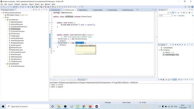 MethodOverloading vs Method Overriding in Java | Learn Java in Tamil | Java Tamil Vathiyar Part - 3 смотреть онлайн