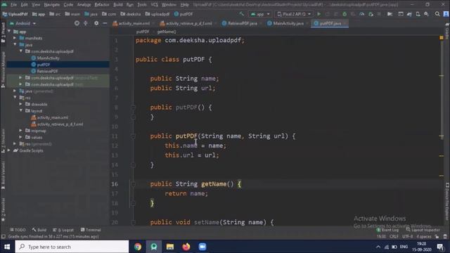 Retrieve/Fetch PDF Files from Firebase and display in Android | Java | Android Studio Tutorial смотреть онлайн