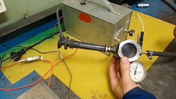 Стенд для проверки свечей зажигания своими руками.