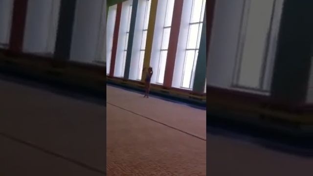 Художественная гимнастика, Девушкина Анжелика 6 лет.