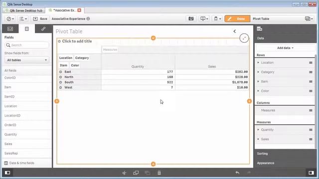 Qlik Sense как использовать Pivot Table Object кубы смотреть онлайн
