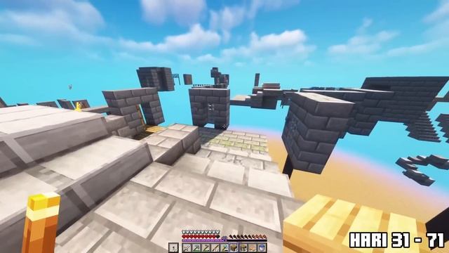 100 Hari Di Minecraft Hardcore Tapi Di Dunia Kayu