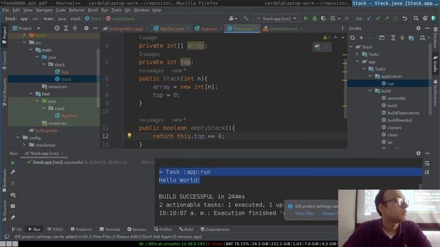 FADA 6 5 Estructuras de datos: Pilas смотреть онлайн