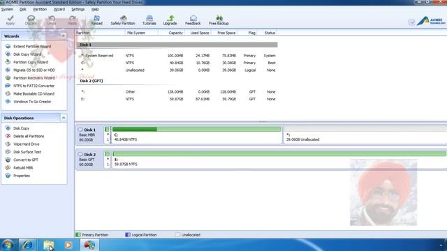 How to Convert GPT to MBR Windows 7 without data loss in Hindi смотреть онлайн
