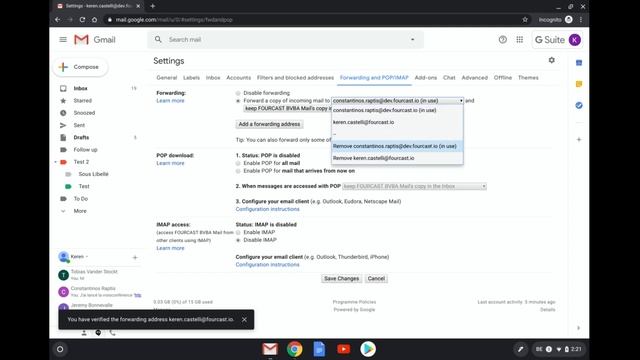 Gmail: automatic forwarding of emails to one or several accounts смотреть онлайн