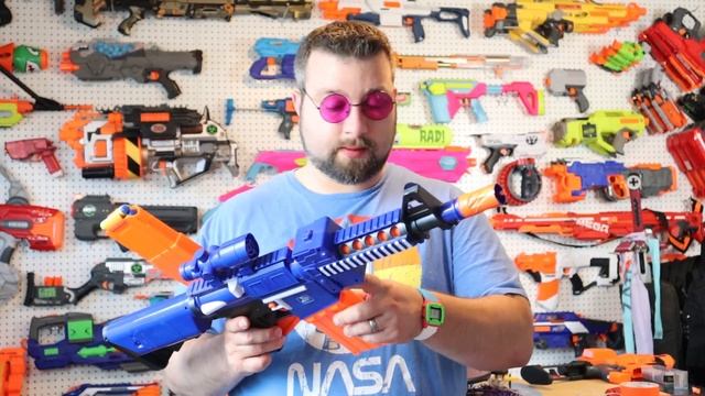A Nerf M4 the Blaze Storm Blaster Review смотреть онлайн