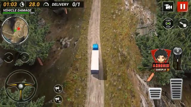Offroad Truck Driving 2019 ? Cargo Transport Simulator Android Gameplay смотреть онлайн