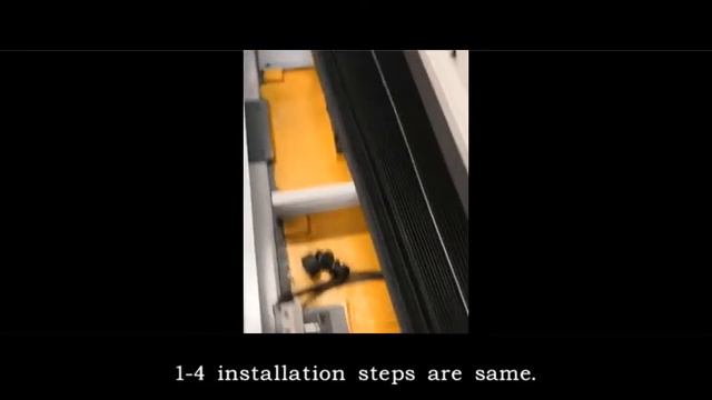 BAOMA C TYPE WIRE CUT EDM INSTALLATION Step 7 Fix the shields смотреть онлайн