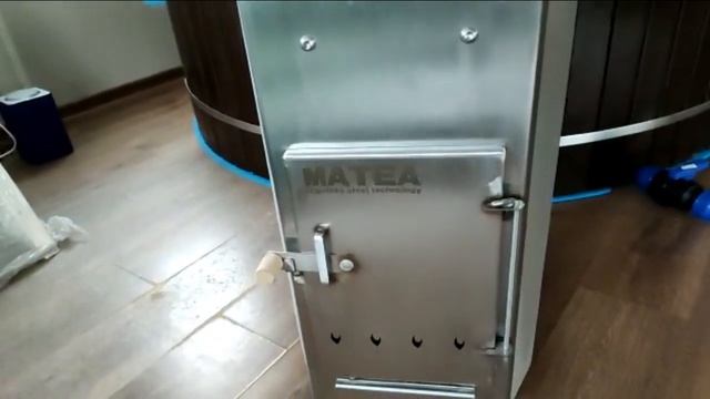 Купель с подогревом. Поставил, наполнил, затопил печь - готова через 30 минут смотреть онлайн