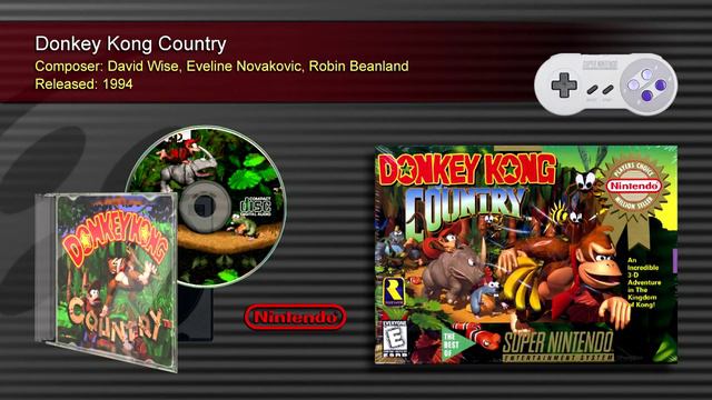 Donkey Kong Country (Full OST) - SNES