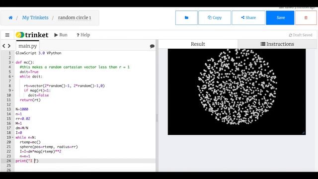 Building a circle with random points: cartesian vs. polar coordinates смотреть онлайн
