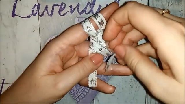 ? Красивый бант из ленты на пальцах ? DIY Ribbon BOWS Tutorial