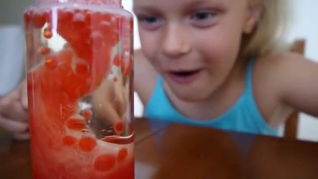 Опыт бурлящая лава Ранок Креатив / boiling lava experiment / Katya Toys TV смотреть онлайн