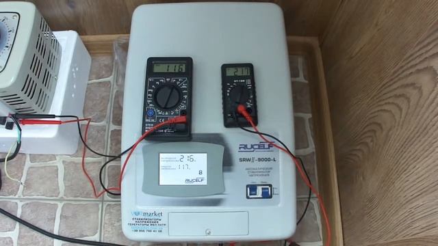 Видеообзор стабилизатора напряжения RUCELF SRW II 9000 L