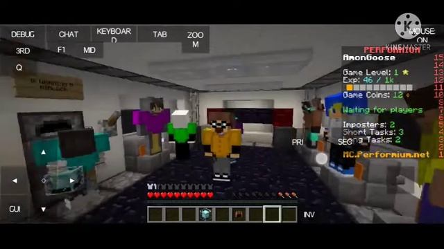 Among us java edition server gameplay|plz subciribe and like смотреть онлайн