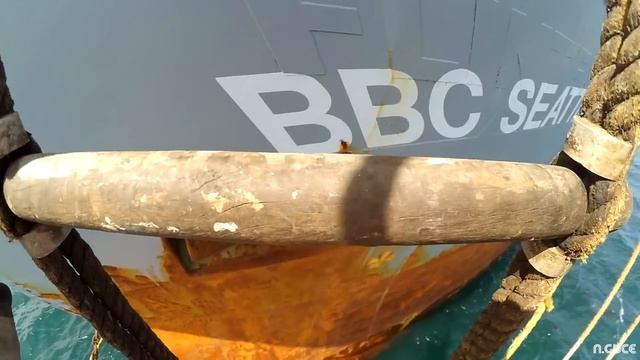 Working Aloft - Painting Ship's Bow | Seafarers Job смотреть онлайн