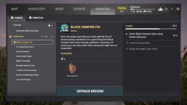 Fishing Planet Game, Halloween Event, Frankenfish Mission 2 Quanchkin, Black Vampire Gar Fin Missio смотреть онлайн