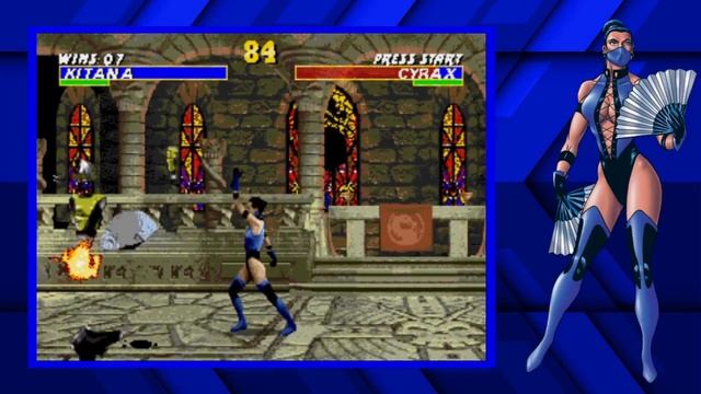 Ultimate Mortal Kombat 3 (Sega Genesis) Longplay - Kitana смотреть онлайн