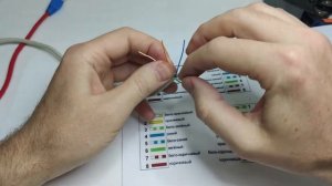 ? Как правильно обжать витую пару коннектором RJ-45.
