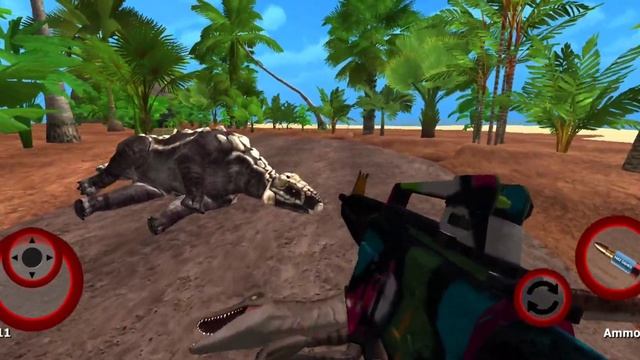 Dino Hunting Games - Wild Animal Hunter 3D - GamePlay #6 смотреть онлайн