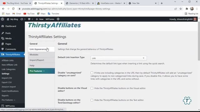 How To Professionally Manage Affiliate Links in WordPress Website 2022 | ThirstyAffiliate - Hindi смотреть онлайн