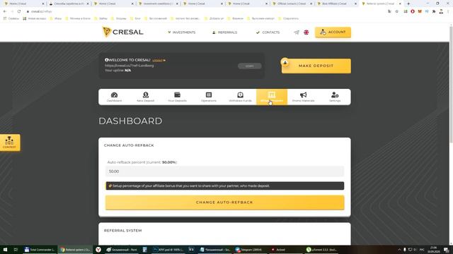 ОБЗОР CRESAL.CC - НОВАЯ ИНВЕСТИЦИОННАЯ КОПИЛКА ОТ ТОП АДМИНА! ЗДЕСЬ БУДУТ ВСЕ! смотреть онлайн