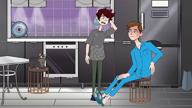 Моя кошка превращается в девушку | Анимированная история про 'мечты' смотреть онлайн