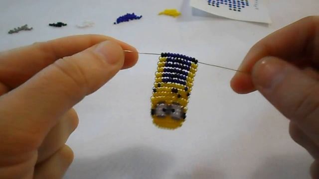 Миньон из Бисера Мастер Класс! Бисероплетение для начинающих / Mignon Of Beads Master Class!
