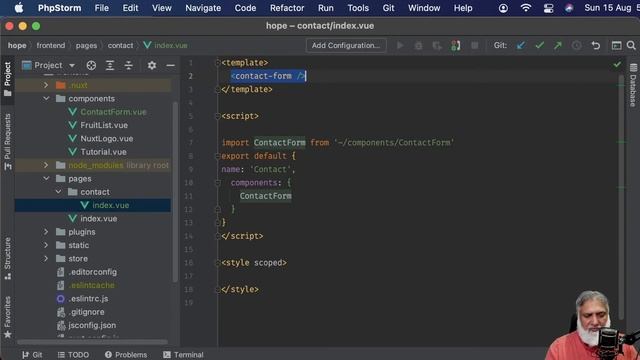 Part 1 -Laravel 8 & NUXT/VUE Form Component Save Using API - URDU/HINDI смотреть онлайн