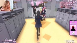 Смотрим реакции Таро, Осаны и Райбару на потерю друг друга в Яндере симулятор / Yandere Simulator