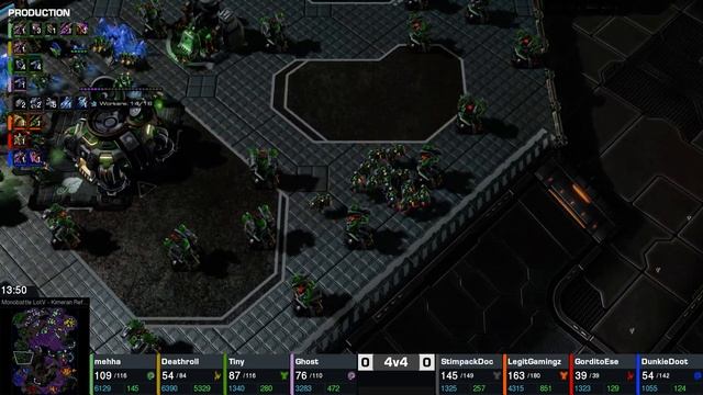 MONOBATTLE - Reaper, Swarm Host, Oracle, Banshee, Muta, Infestor - StarCraft 2 - 2020 смотреть онлайн