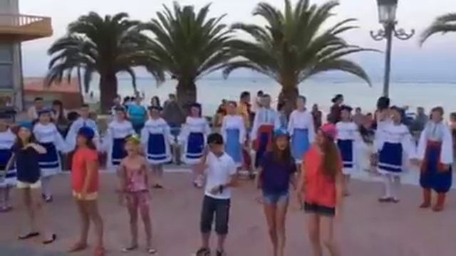 Ансамбль "Дивосвит" в Греции смотреть онлайн