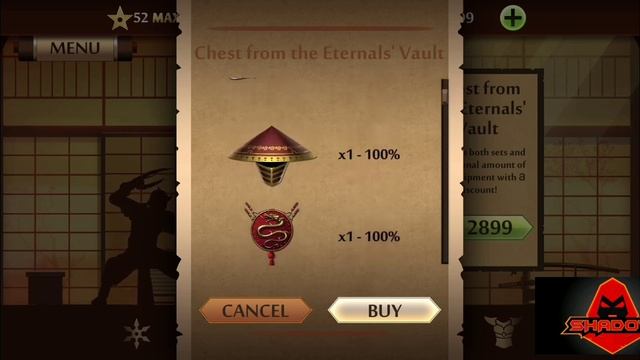 Shadow fight 2- Underworld ||Take a look inside the most Mysterious Chest from the Eternal's Vault| смотреть онлайн