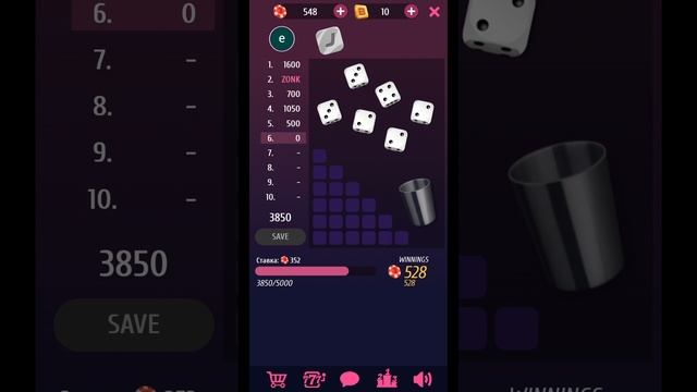 Farkle Pro (by Garden of Dreams Games) - free online board dice game for Android - gameplay. смотреть онлайн