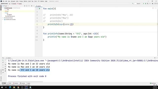 Named Arguments in Kotlin | Named Parameters смотреть онлайн