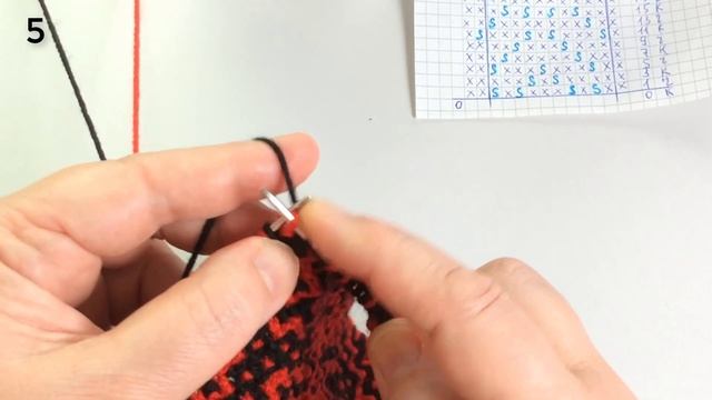 Уголки / Мозаика / Вязание спицами. смотреть онлайн