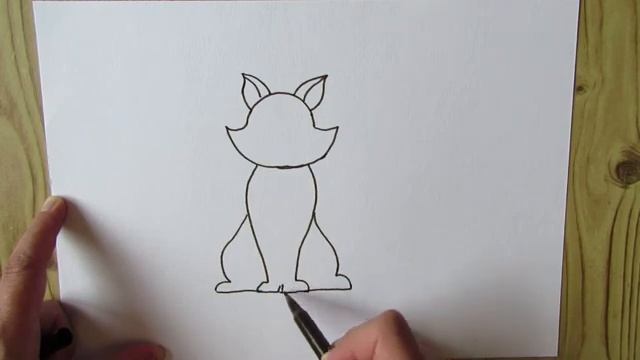 Как нарисовать кошечку-милашку за 1 минуту смотреть онлайн