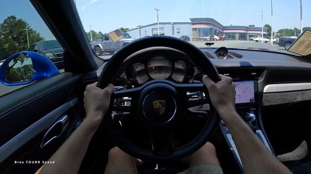 991.2 Porsche 911 GT3: Point Of View Start Up, Walkaround, Test Drive and Review смотреть онлайн