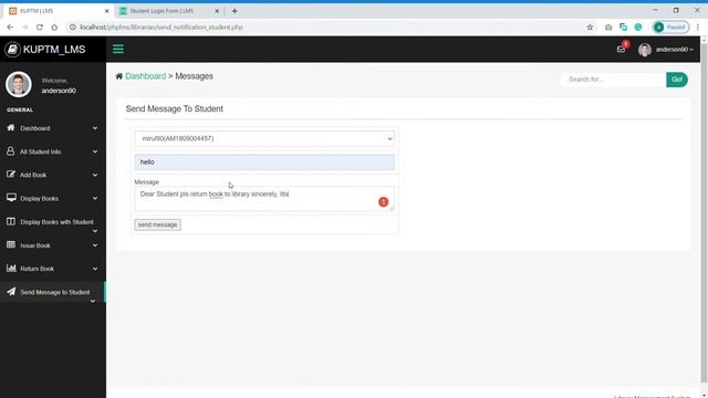 LMS - Library Management System / TSE3184 Web Development Project смотреть онлайн