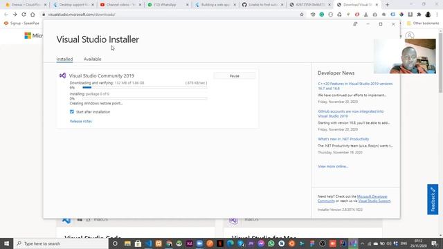 How to fix Unable to find suitable Visual Code toolchain (flutter desktop development) смотреть онлайн
