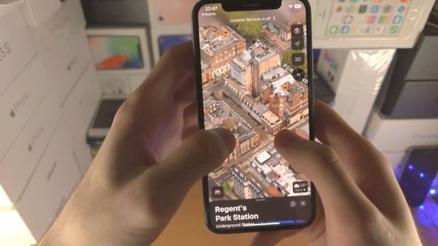 How To Use 3D Maps on iPhone! смотреть онлайн