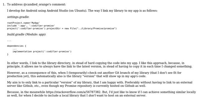 Is there a convenient way to include only a particular snapshot of a git repository inside... смотреть онлайн