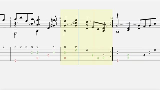 舒曼 梦幻曲 古典吉他谱 смотреть онлайн