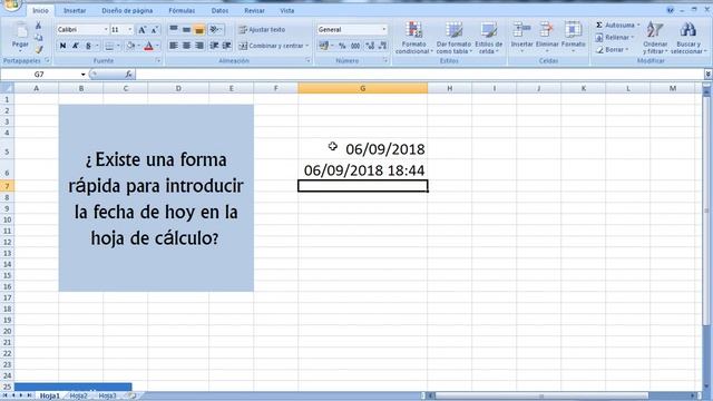 Cómo colocar fecha y hora de hoy en excel смотреть онлайн