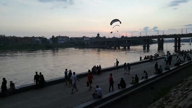 Параплан, день города Псков смотреть онлайн