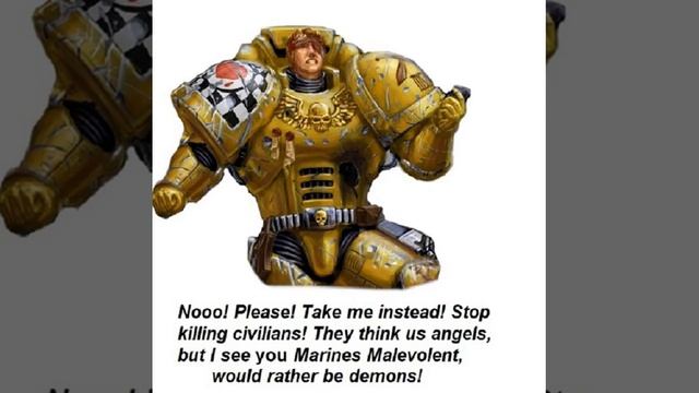 virgin Lamenters vs CHAD Marines Malevolent | Warhammer 40k meme dub смотреть онлайн