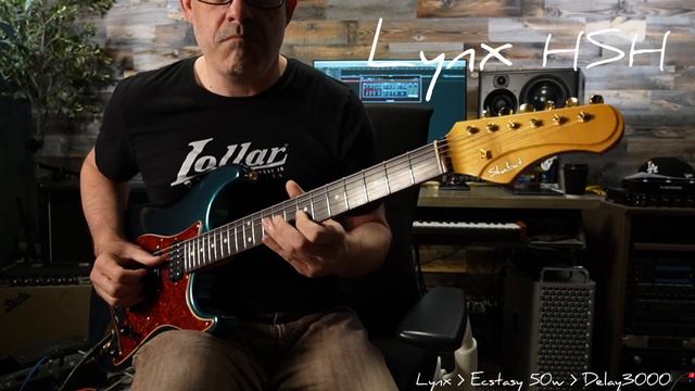 Shabat Lynx HSH Guitar Demo смотреть онлайн