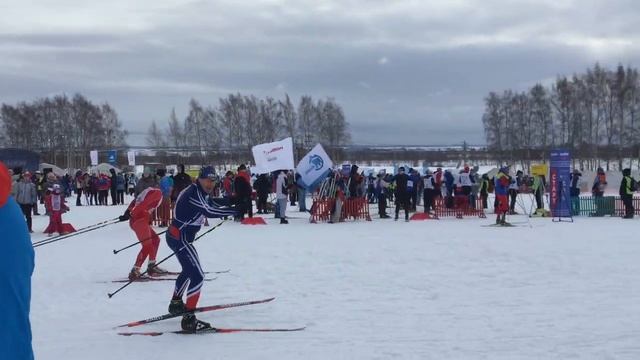 Лыжня России 2022, Нижний Новгород, микрорайон Окский берег 12.02.2022 года. смотреть онлайн