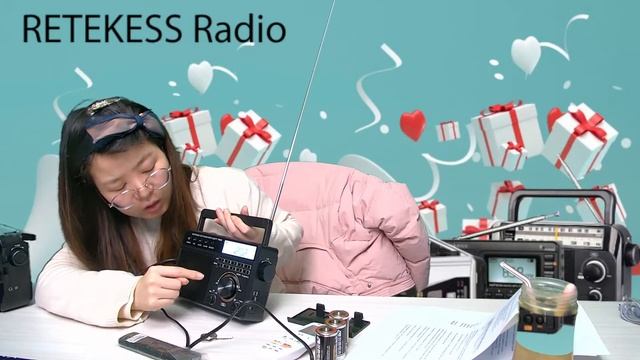 Портативное радио RETEKESS можно использовать в качестве подарка для ваших родителей/друзей смотреть онлайн